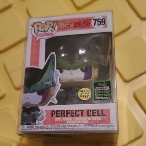 Dragonballz Perfect Cell #759 Glow In The Dark Exclusive Limited Edition Funko